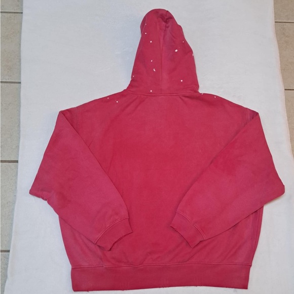 YoungLA Pink Vintage Wash Hoodie - Men's size XL - Picture 10 of 12